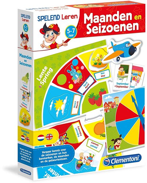 Clementoni 0619008 Educatif Mois et Saisons
