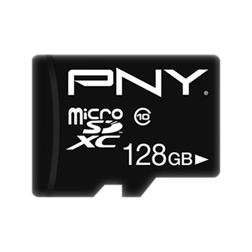 PNY Performance Plus - Carte mémoire flash - 128 Go - Class 10 - microSDXC