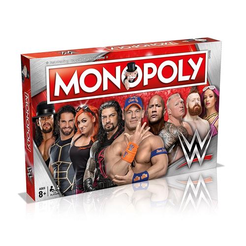 Winning Moves Conseil WWE Monopoly Jeu