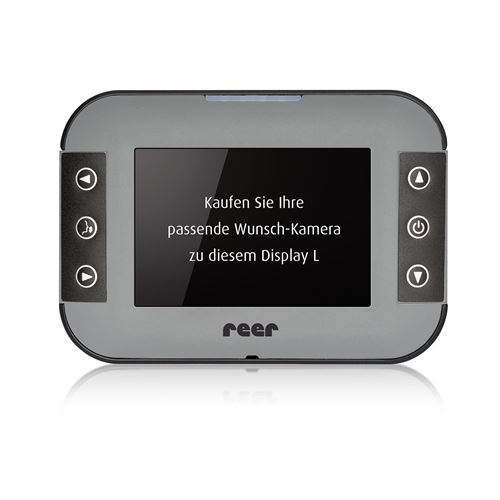 Reer 80221 Mix et Match Écran, Écoute-bébé Vidéo, L, gris
