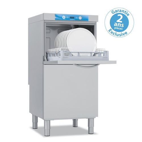 Lave-vaisselle sur&eacute;lev&eacute; Niagara panier 500 x 500 mm