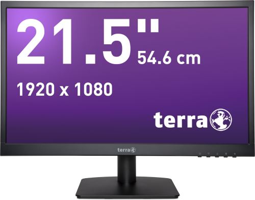 Moniteur 21.5 pouces TERRA LED 2226W black HDMI GREENLINE PLUS