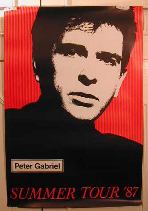 GABRIEL Peter - 58x85 cm - AFFICHE / POSTER