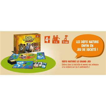 Le grand jeu Bioviva Défis Nature avec Cartes Collector