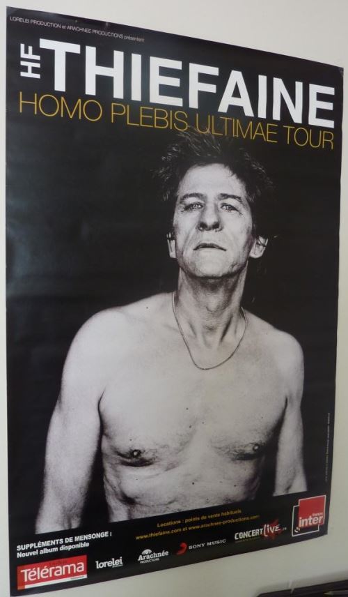 Thiefaine - 80x120 cm - AFFICHE / POSTER