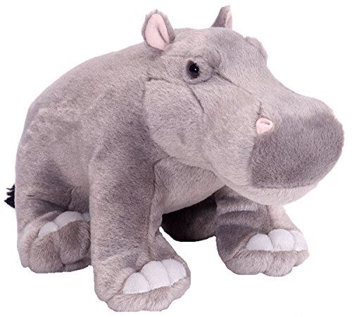Wild Republic Hippo Plush, Peluche, Jouet Peluche, Cadeaux pour les enfants, Peluche 12 Pouces