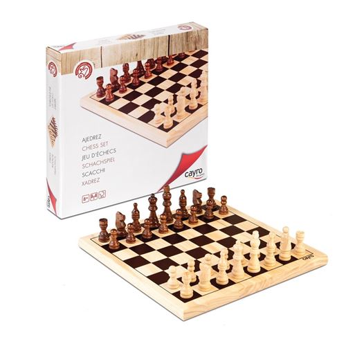 Cayro - 633 - Jeu D'échecs En Bois