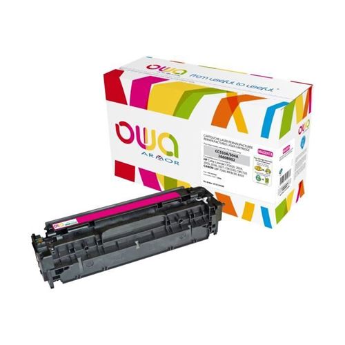 Toner laser magenta armor compatible cc533a pour imprimante laser - capacité 2800 pages k15134
