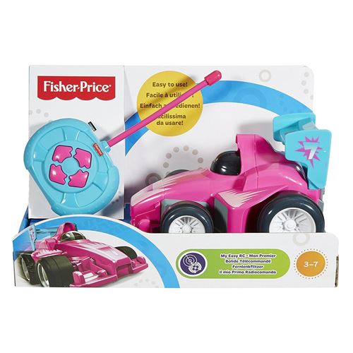 Mattel CMC31 Fisher-Price -Bolide télécommandé - voiture rose