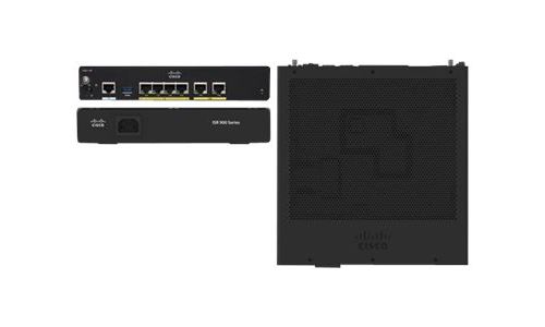 Cisco Integrated Services Router 921 - Routeur Commutateur 4 Ports - 1Gbe - Ports Wan : 2