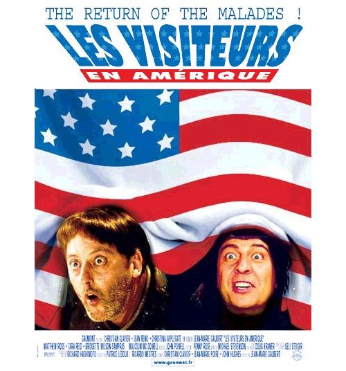 Les Visiteurs En Amérique AFFICHE CINEMA ORIGINALE