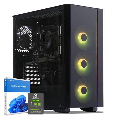 PC Gaming AMD Ryzen 5 3600, RTX 2070 Super, 64 Go RAM DDR4, 1To SSD NVMe M.2 PCIe, 3To HDD, USB 3.1. PC Gamer Ultimate. Unité centrale avec Win 10