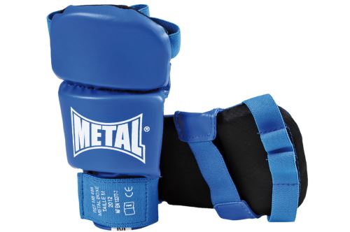 Gants Jujitsu compétition-M----M----------Mitaine Bleu M (MB488-BM)------