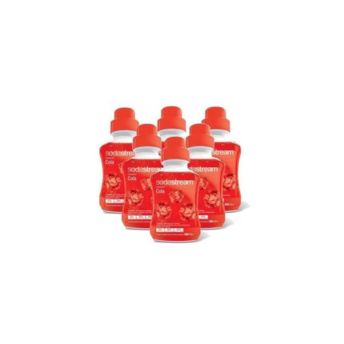 Sodastream Lot De 6 Concentre Cola 500 Ml