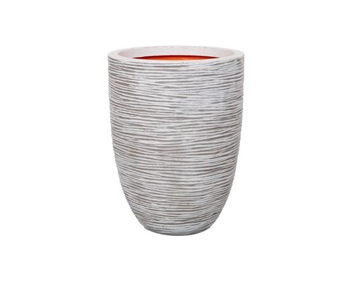 Capi Pot a fleurs Nature Rib 36 x 47 cm Ivoire KOFI782 424227