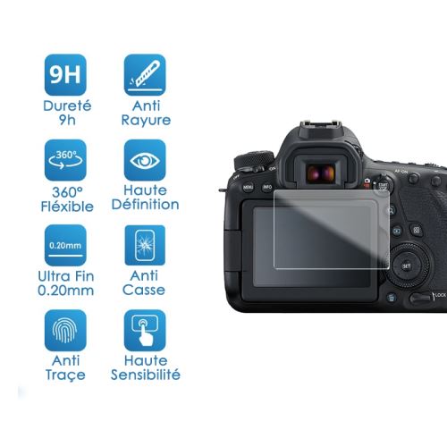 Alpha 3x Protection Ecran Verre pour Sony Alpha 6100 Film Protecteur Vitre 9H 