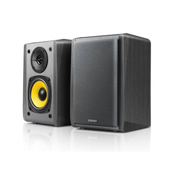Edifier R1010BT - Haut-parleurs - étagère - sans fil - Bluetooth - 24 Watt (Totale) - 2 voies - noir