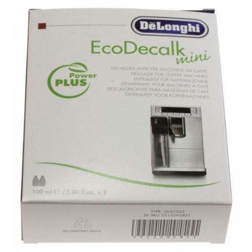 De'longhi Detartrant Set 2x100ml Pour Cafetiere Delonghi