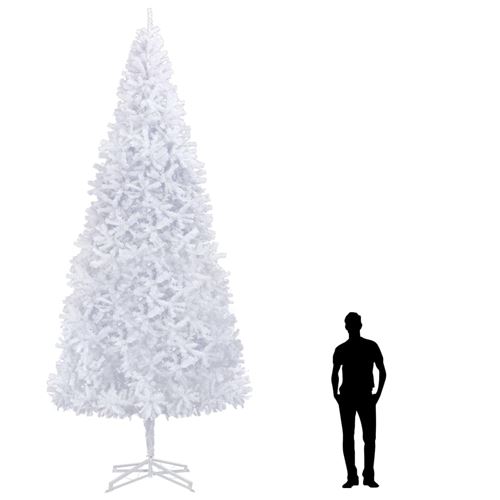 Sapin de Noël artificiel 500 cm Blanc