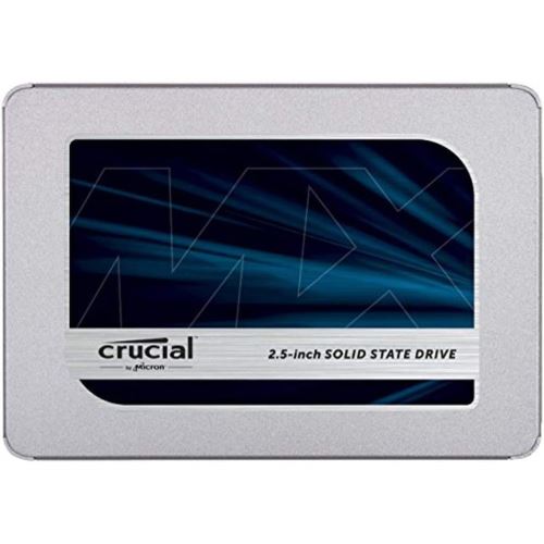 Crucial MX500 - SSD - gecodeerd - 1 TB - intern - 2.5 - SATA 6Gb/s - 256-bits AES - TCG Opal Encryption 2.0