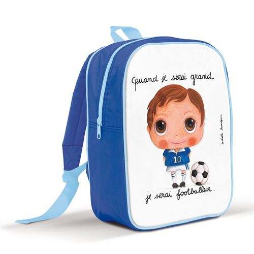 Grand sac à dos – Quand je serai grand je serai footballeur