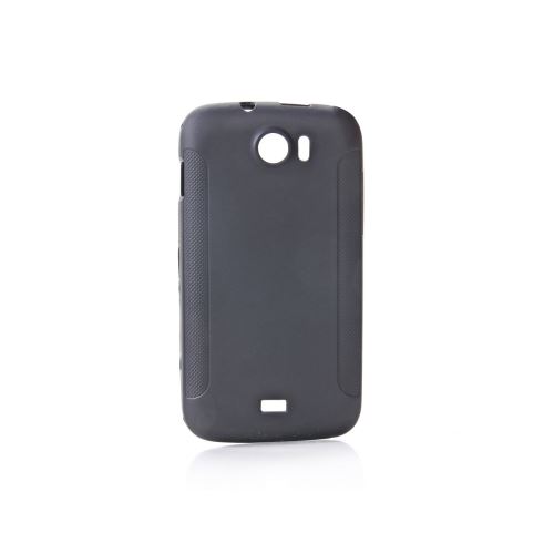 Coque TPU souple noire matte pour Wiko Cink King