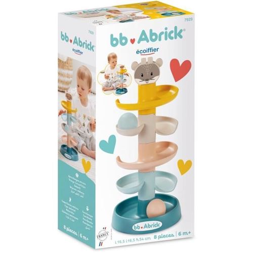 Non Communiqué Bleu Tour À Balles Bébé Ecoiffier Bb Abrick Souris 5 Pièces 2 Balles