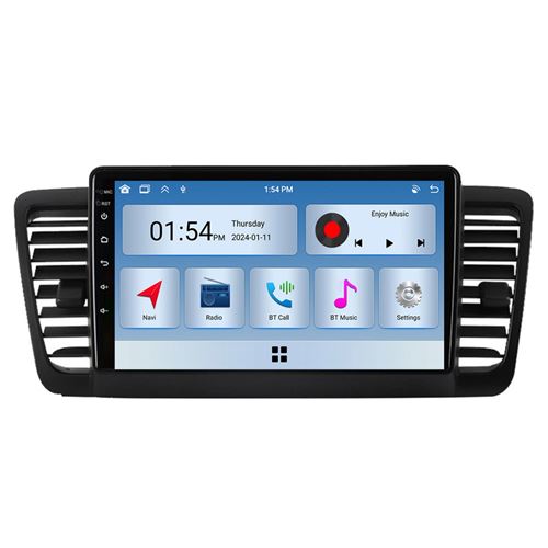 Autoradio RoverOne® Bluetooth CarPlay 2 Din 6Go RAM 128Go ROM pour Subaru Outback 3 Legacy 4 2003-2009