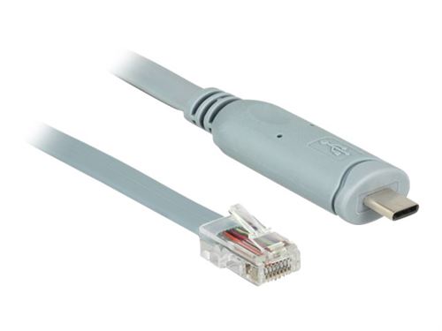 Delock Gris - Adaptateur Série - Usb-C - Rs-232 X 1 - Image 2