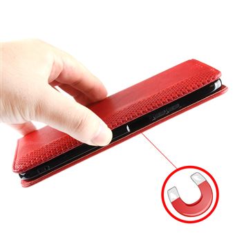 Coque En Cuir PU Pour Oukitel C1 / C1 Pro – Housse Avec Support, Fermeture Magnétique, Fentes Pour Cartes (marron)