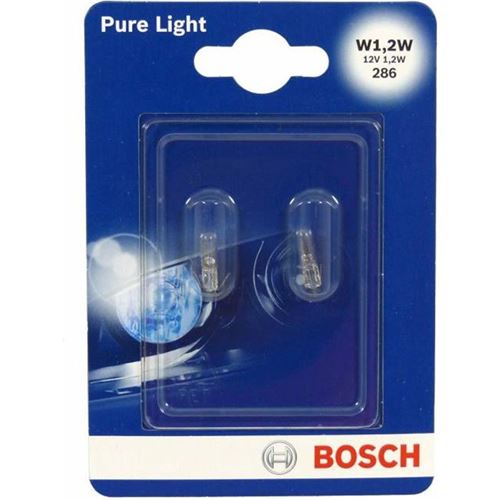 BOSCH Ampoule Pure Light 2 W1,2W 12V 1,2W