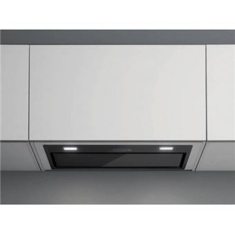 Hotte Encastrable FALMEC GRUPMU3320 70 cm, commandes tactiles , finition Noir Brillant, 4 vitesses, Debit booster = 670m3/h, Puissance acoustique max = 61dB. Eclairage LED reglable en temperature. Classe energetique : B