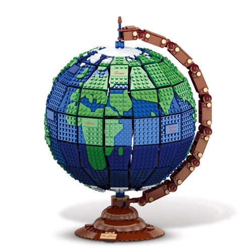 Blocs de construction MORK 031001 Globe Map Model 2494 pièces