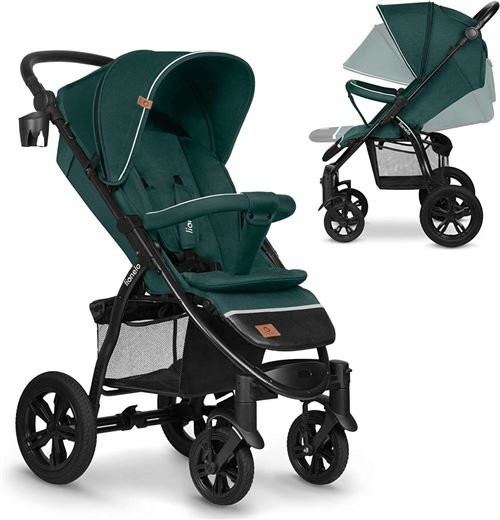 Poussette Lionelo Annet Tour Vert Turquoise