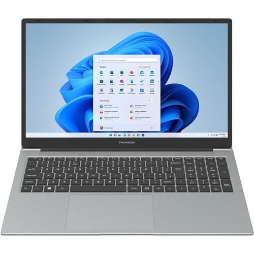 Pc Portable - Thomson - Th15I510-16Gr512 - 15,6 Hd - Intel Core I5 - Ram 16Go - Stockage 512Go Ssd - Windows 11 - Azerty
