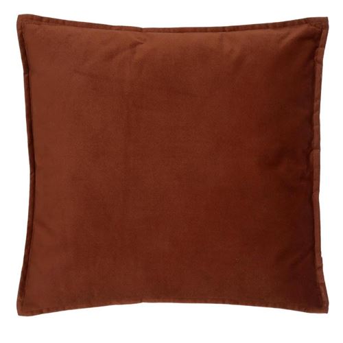 Non Communiqué Orange Atmosphera Créateur D'intérieur - Coussin Déhoussable "Lilou" 45X45cm Terracotta