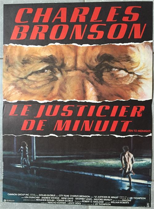 Acheter Affiche de Cinéma Originale - LE JUSTICIER DE MINUIT -Ten to Midnight - 1983 - Charles Bonson - 120x160cm État correct - 22,99 € Affiche de Cinéma Originale - LE JUSTICIER DE MINUIT -Ten to Midnight - 1983 - Charles Bonson - 120x160cm État correct - N/A reconditionné disponible sur Fnac