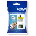 Brother LC421Y - Jaune - original - cartouche d'encre - pour Brother DCP-J1140DW, DCP-J1800DW, MFC-J1010DW, MFC-J1012DW