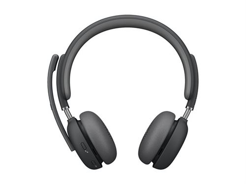 Logitech Graphite Zone Wireless 2 Casque Avec Fil &Sans Fil Arceau Bureau/Centre D'appels Usb Type-C Bluetooth - Neuf - Image 5