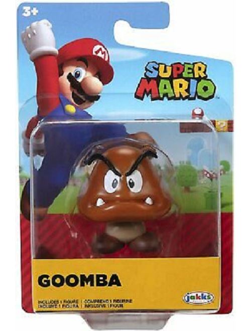 World of Nintendo - 40537 - Super Mario - Figurine articulée 4cm - Goomba