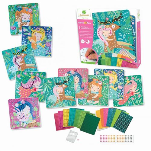Au Sycomore - Kit Mosaïque - Princesses des bois - Image 2