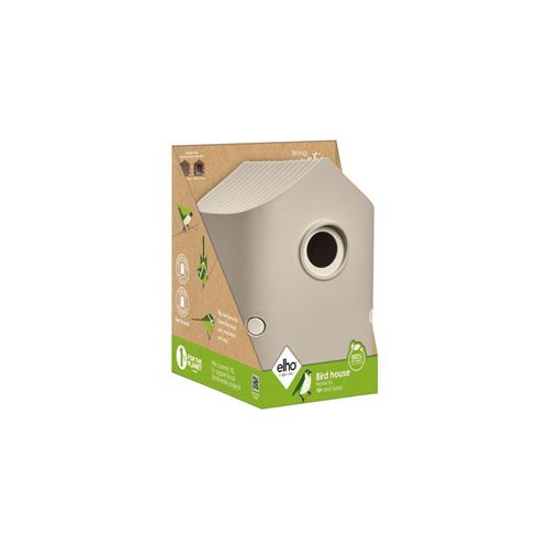 Maison dâ€™oiseau ELHO Cosy champignon beige 23 x 18 x 18 cm