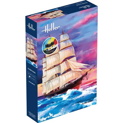 Heller Maquette Bateau : Starter Kit : Flying Cloud - Image 2