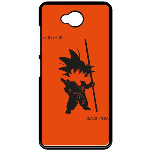Coque My-Kase pour Lumia 650 - dragon ball son goku kid - Plastique Noir