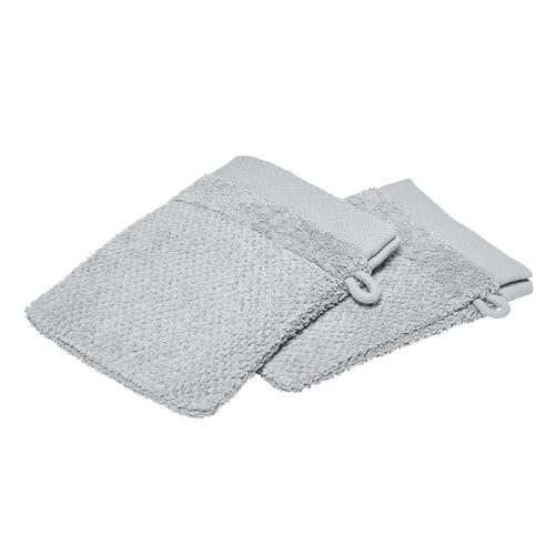 Today - Lot de 2 gants de toilette - 100%