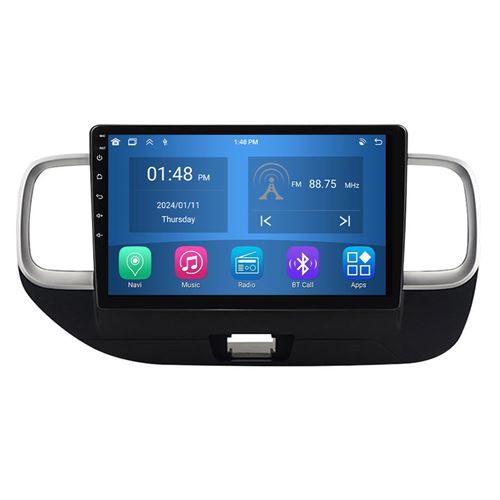 Autoradio RoverOne® Bluetooth CarPlay Android Auto Navigation 4Go RAM 64Go ROM pour Hyundai Venue 2019 2020