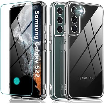 [Pack 3]Verre Trempé pour Samsung S22 Ultra Antichoc Intégral Transparent  Protection Ecran