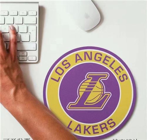 Tapis de souris NBA Los Angeles Lakers Violet/Jaune 25x25cm