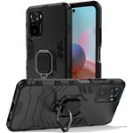 Coque Silicone TPU Noire + 2 Verres Trempés Pour Xiaomi Redmi Note 10 4G