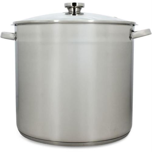 Joom Menastyl Marmite Avec Couvercle - 4615451 - En Acier Inoxydable - 17 Litres - 32 Cm - Tous Feux Dont Induction - Image 4